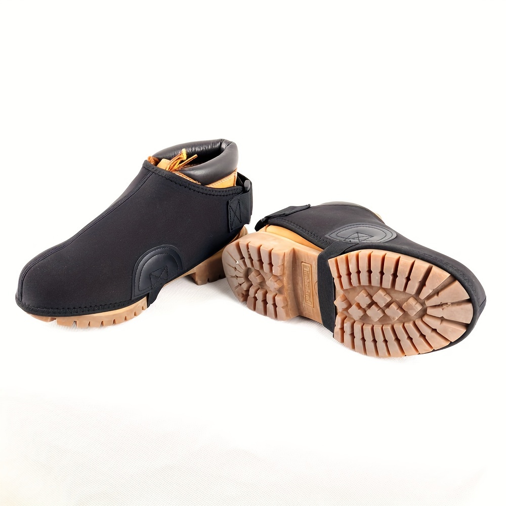 cubiertas versátiles para botas de esquí - cálidas y a prueba   para deportes de invierno,   a zapatos de esquí, botas de motocicleta y bicicleta, neopreno   3