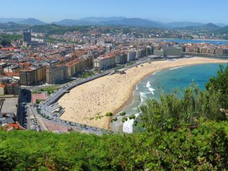 San Sebastián desde el Monte Ulía, Camino del Norte