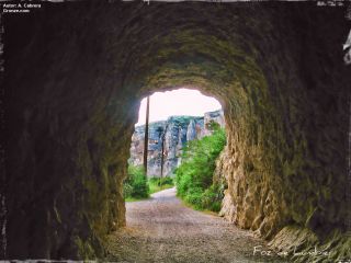 Entrada a la Foz de Lumbier, Camino Aragonés