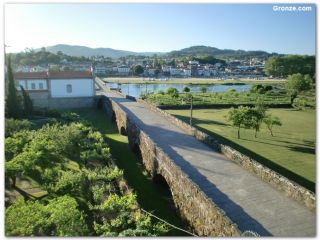 Ponte de Lima desde el albergue de peregrinos