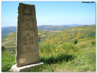 Monumento a Elías Valiña, O Cebreiro