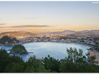 San Sebastián desde el Monte Igueldo, Camino del Norte