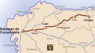 Mapa del Camino Primitivo