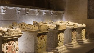Sepulcros de los reyes de Nájera-Pamplona, Monasterio de Santa María la Real de Nájera