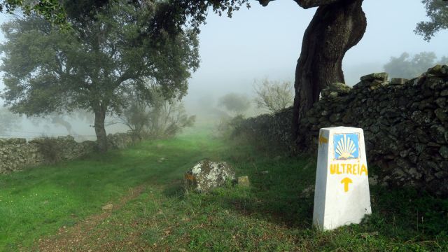 Tramo entre Segura de León y Valencia del Ventoso, en la provincia de Badajoz