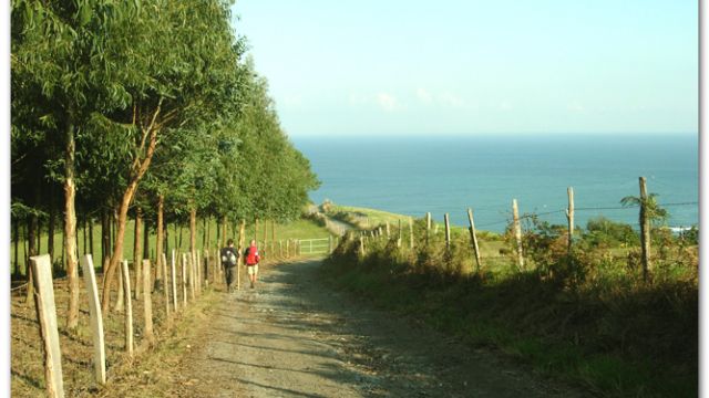 De camino a Zumaia, Camino del Norte
