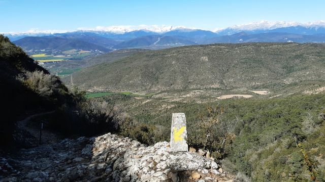 Bajada de San Juan de la Peña a Santa Cruz de la Serós