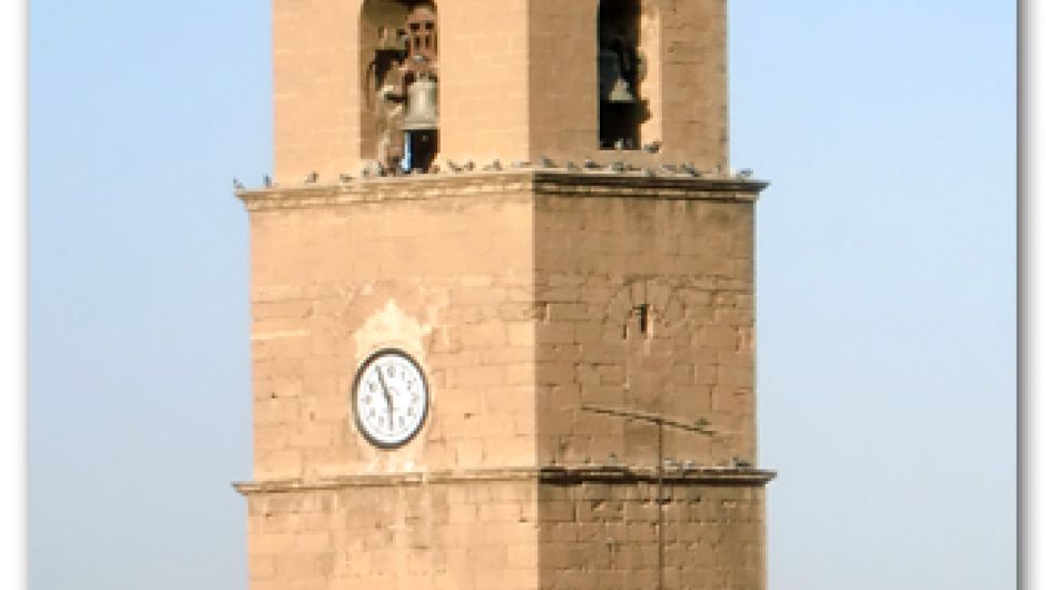 Torre de la iglesia de Escatrón