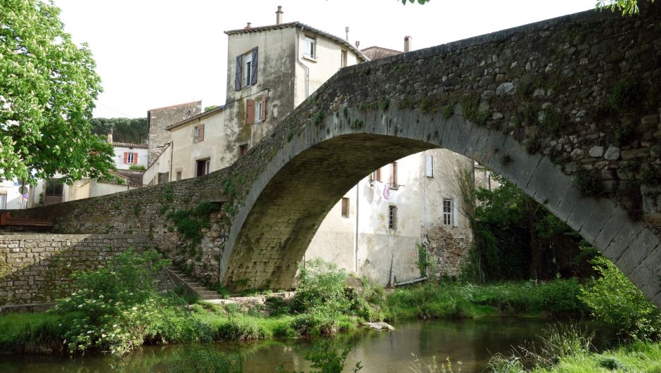 Puente medieval sobre La Soulondre, Lodève