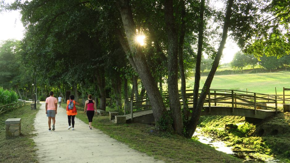 Paseo fluvial del río Fontiñas en Lalín