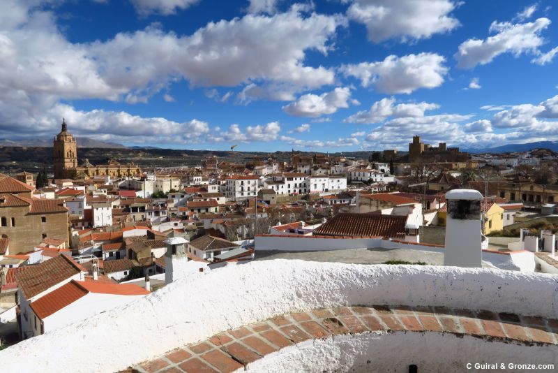 Vista de Guadix desde el mirador de La Magdalena Vista de Guadix desde el mirador de La Magdalena