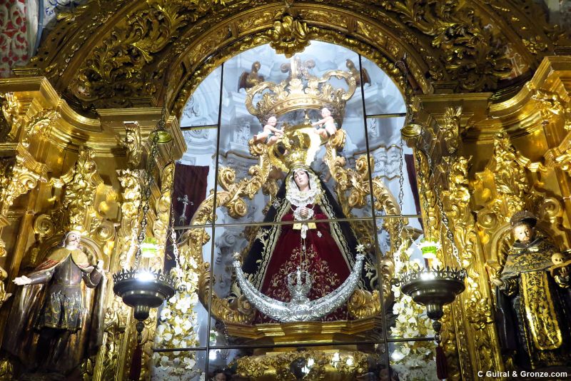 Virgen de los Dolores en la iglesia de Belén, Antequera Virgen de los Dolores en la iglesia de Belén, Antequera
