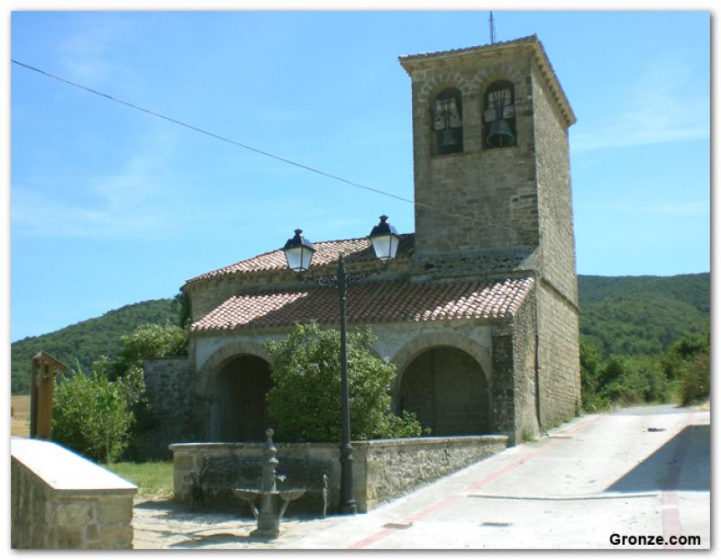 Iglesia de San Pedro, Abínzano