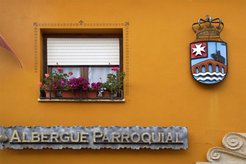 Albergue parroquial de Hospital de Órbigo, uno de los que forman parte de la ACC