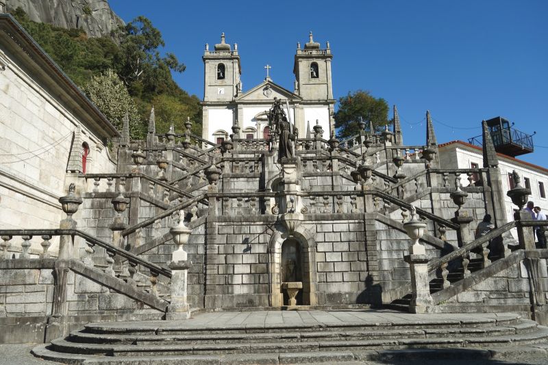 Santuario de Nossa Senhora da Peneda, en el Parque Nacional de Peneda-Gerês