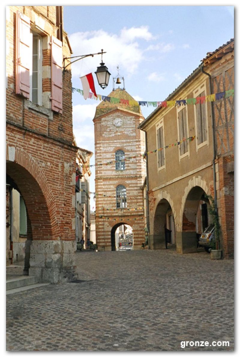 La torre del reloj, Auvillar La torre del reloj, Auvillar