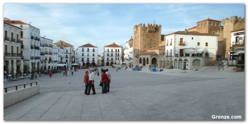 Plaza Mayor, Cáceres Plaza Mayor, Cáceres