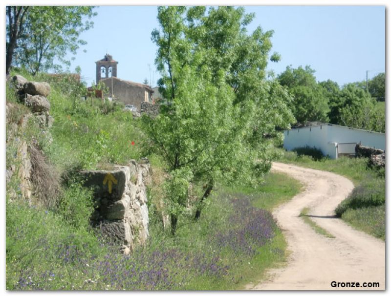 Llegando a La Calzada de Béjar