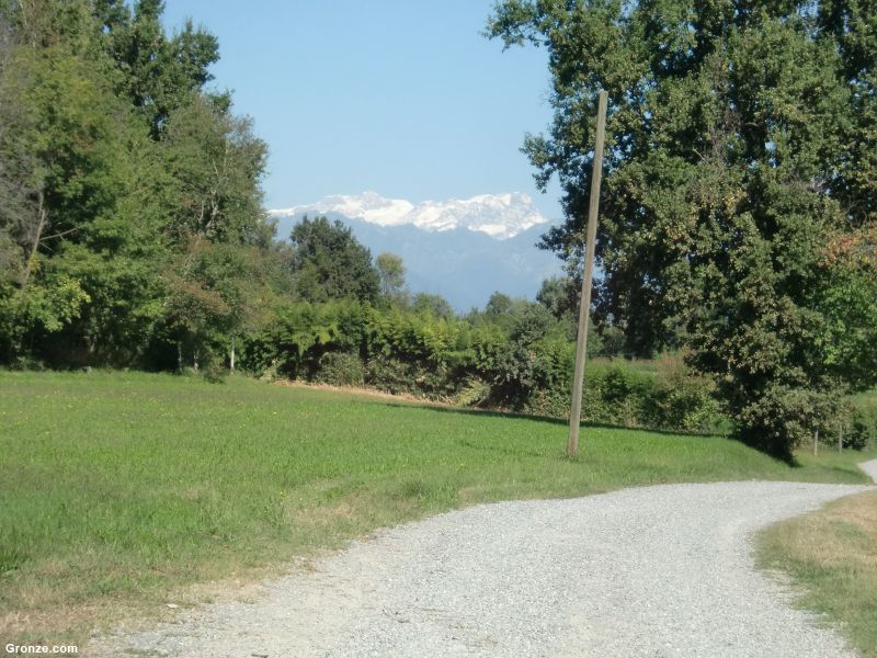 El Monte Rosa, de camino a Santhià