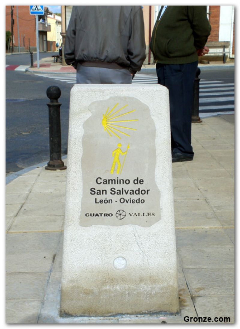 Mojón del camino, Carbajal de la Legua