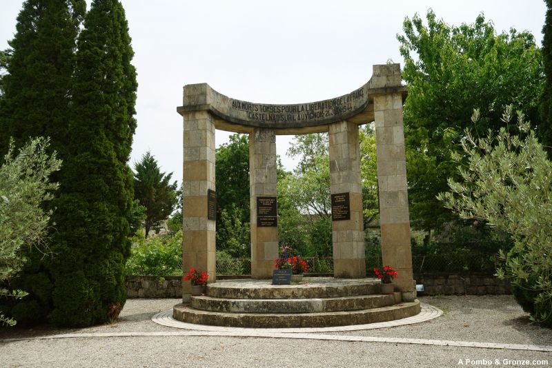 Monumento al maquis, Castelnau-sur-l'Avignon