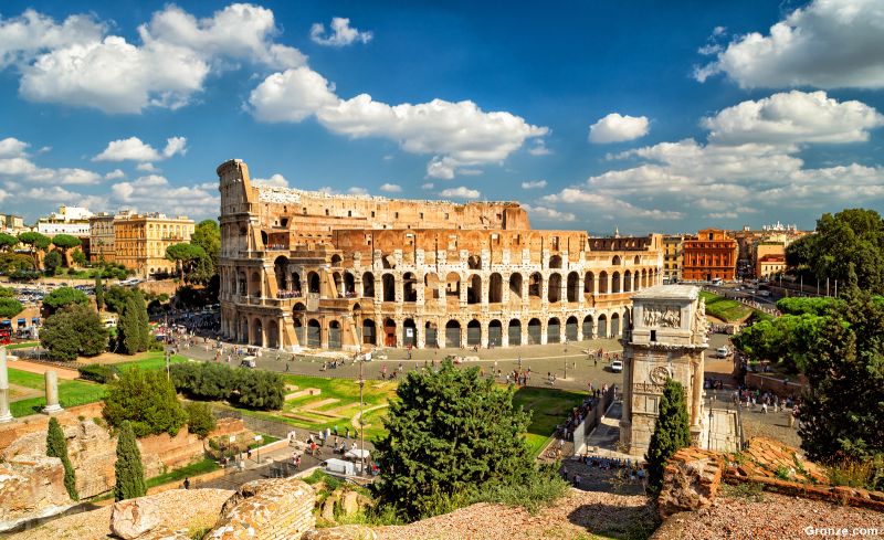 Coliseo —Anfiteatro Flavio— de Roma