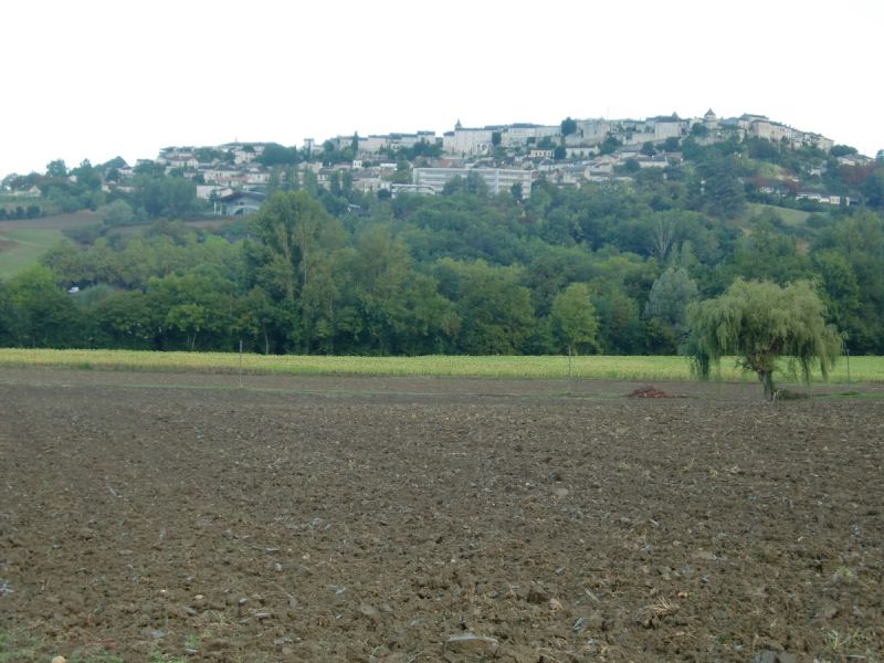 Lauzerte, a la salida Lauzerte, a la salida