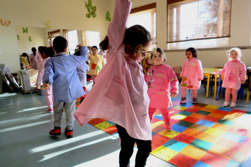 Coreografía de bienvenida al peregrino