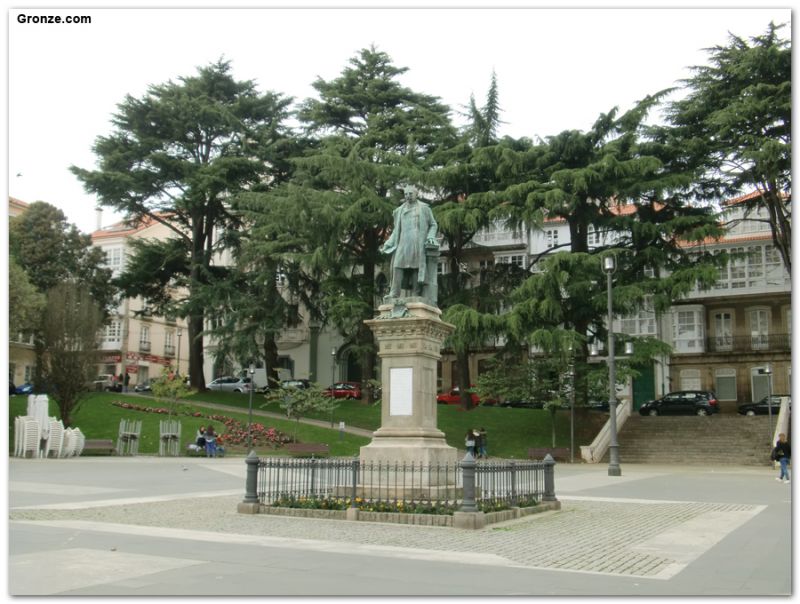 Estatua del Marqués de Amboage, Ferrol Estatua del Marqués de Amboage, Ferrol