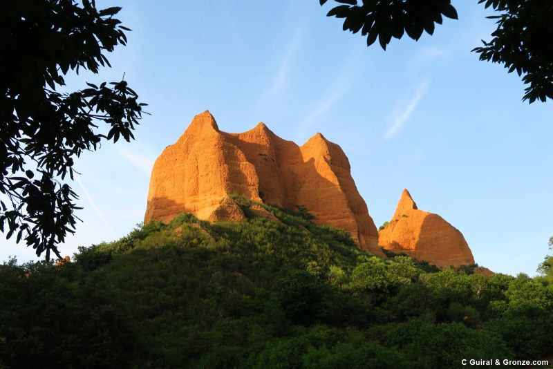 Formaciones arcillosas en Las Médulas Formaciones arcillosas en Las Médulas