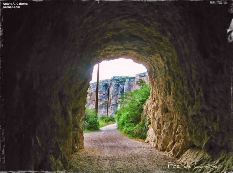 Entrada a la Foz de Lumbier, Camino Aragonés