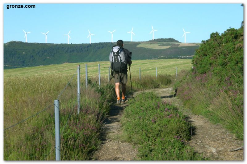 De camino a Montouto, Camino Primitivo