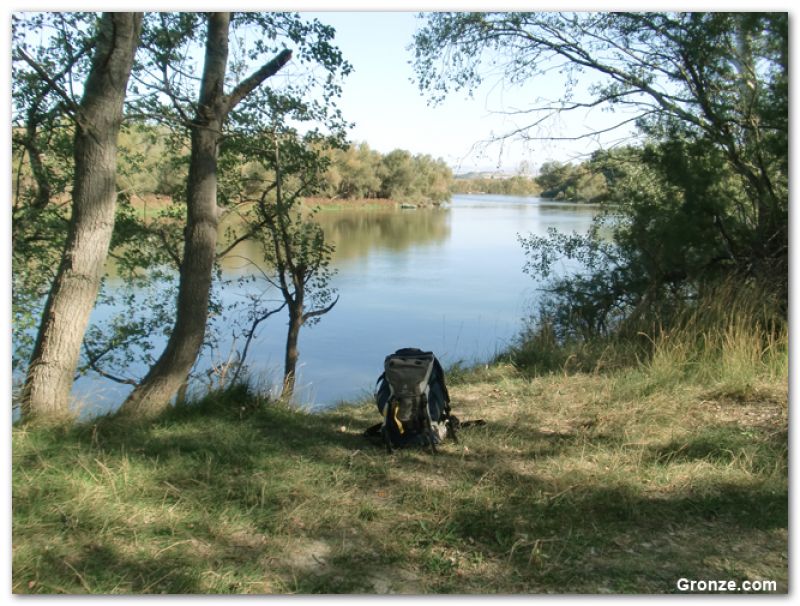 El Ebro por el GR 99, de camino a Fuentes de Ebro