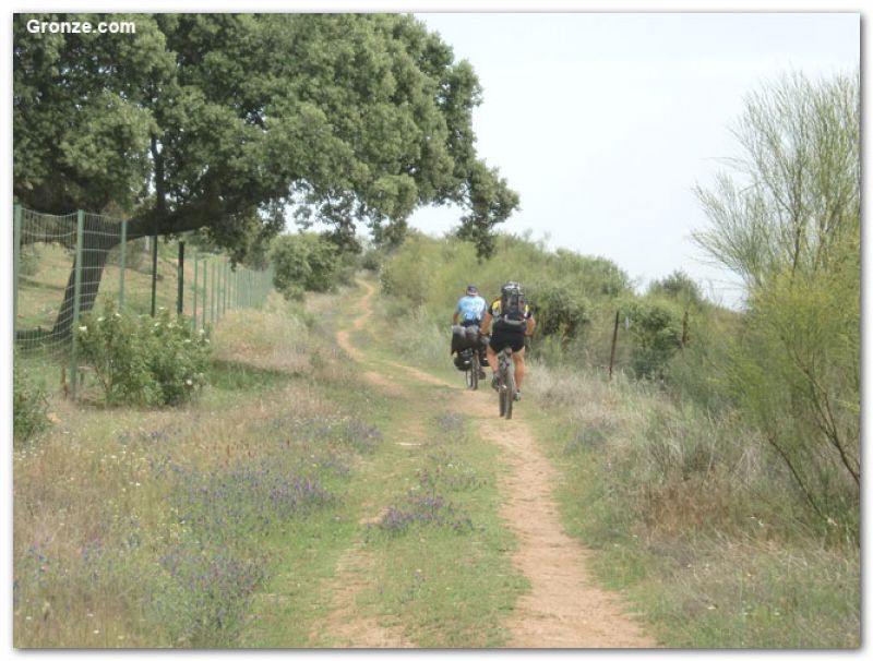 De camino a Galisteo