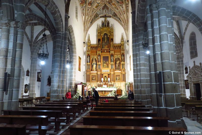 Interior de la iglesia de San Juan Bautista, Hinojosa del Duque
