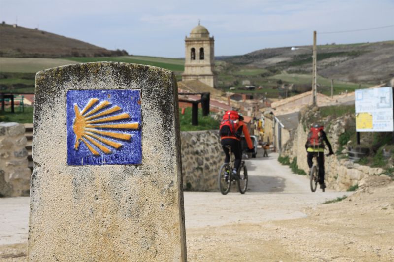 Hontanas en el Camino de Santiago