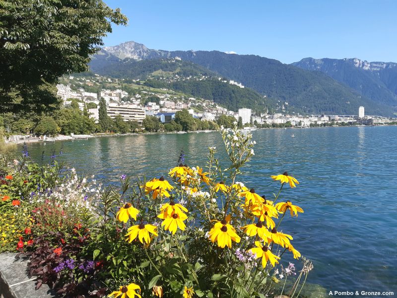 Llegada a Montreux Llegada a Montreux