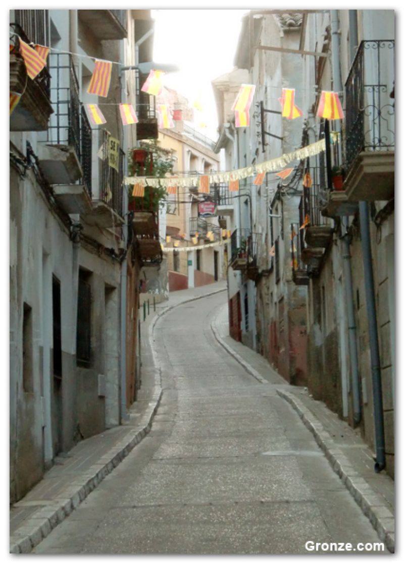 Calle Mayor de Escatrón