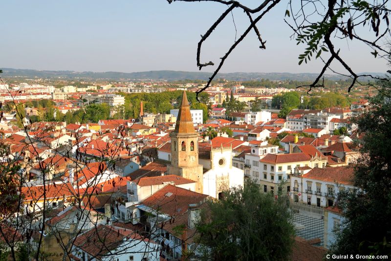 Tomar, ciudad templaria, vista desde el castillo