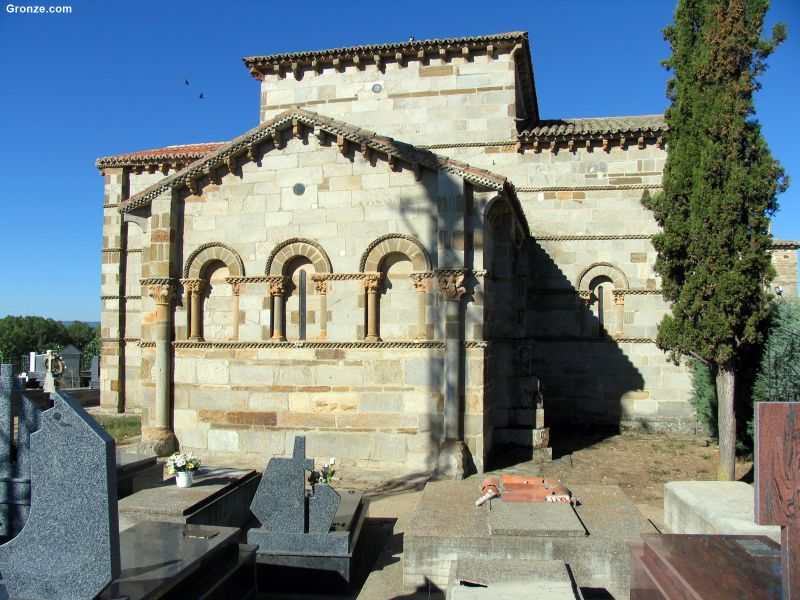 Iglesia de Santa Marta de Tera, ábside románico