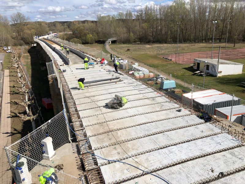 Obras en Puente Villarente Obras en Puente Villarente