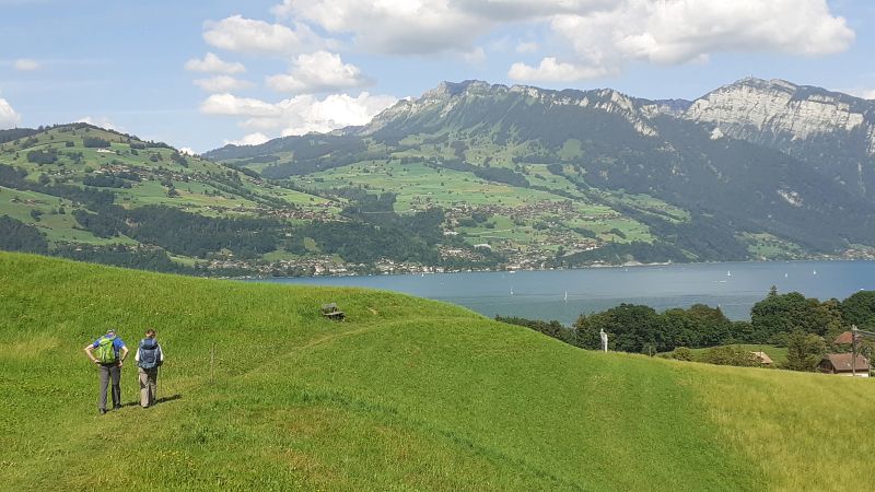 Lago Thun, de camino a Amsoldingen