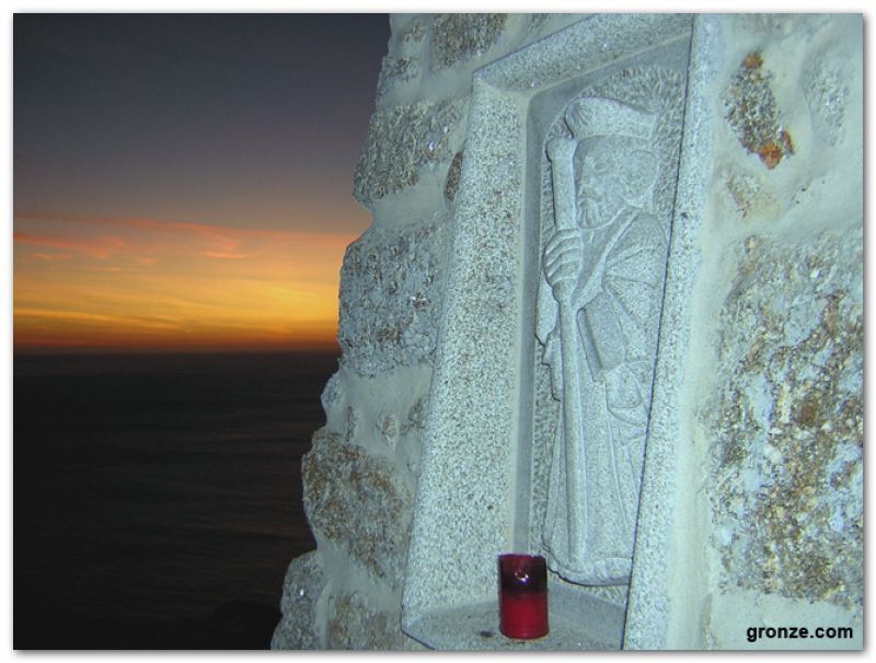 Imagen de Santiago en Finisterre