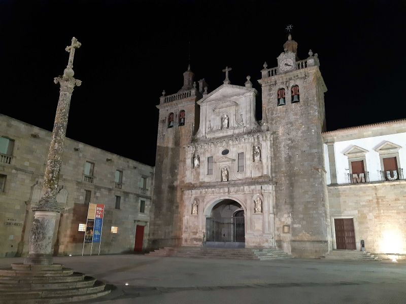 Catedral de Viseu, en la partida más lógica por el momento, a 387 km de Santiago
