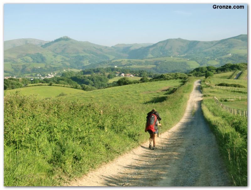 De camino a Souraïde, Camino de Baztan