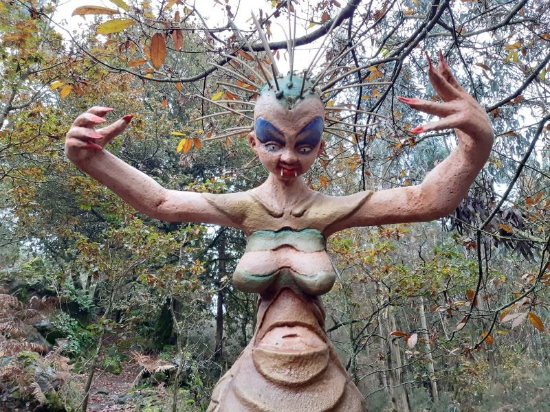 A Lamia, personaje mitológico en el Monte do Viso.
