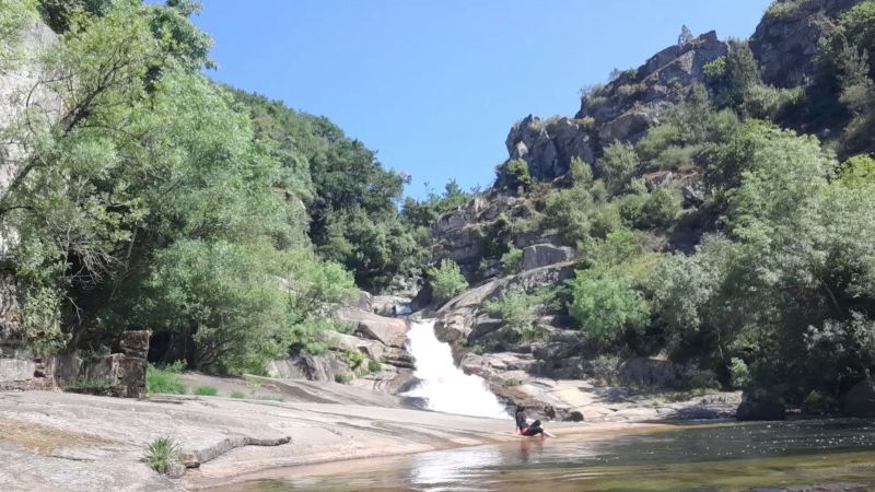 Fervenza de Segade, a 2 kilómetros de Caldas de Reis.