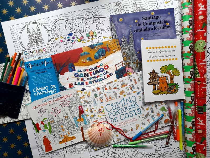 Libros ilustrados del Camino de Santiago para «niños» de todas las edades.