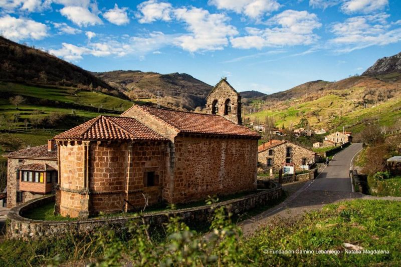 Iglesia de Santa Juliana, Lafuente (Foto: Natalia Magdalena – Fundación Camino Lebaniego)