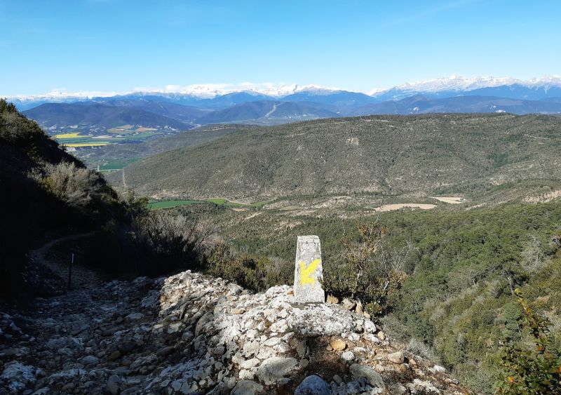 Bajada de San Juan de la Peña a Santa Cruz de la Serós Bajada de San Juan de la Peña a Santa Cruz de la Serós